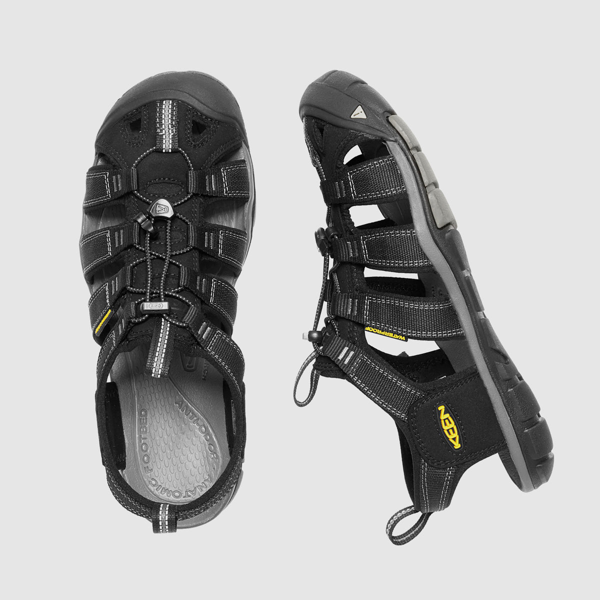 סנדלי KEEN לגברים Clearwater בצבע שחור – תמונה 3