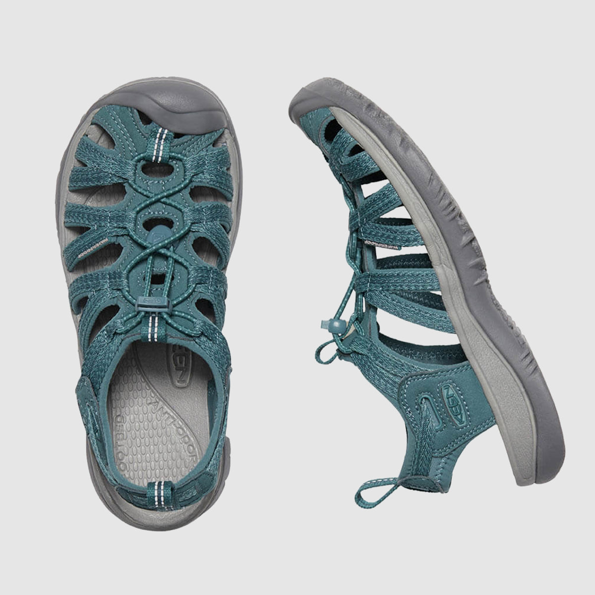סנדלי KEEN לנשים Whisper בצבע טורקיז עמוק – תמונה 3