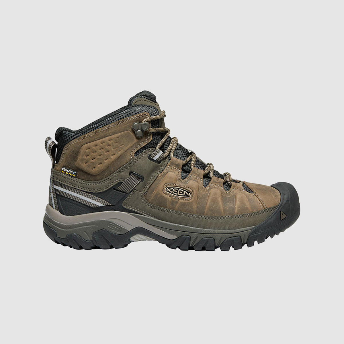 נעלי KEEN לגברים | Targhee III Mid - חום/אפור