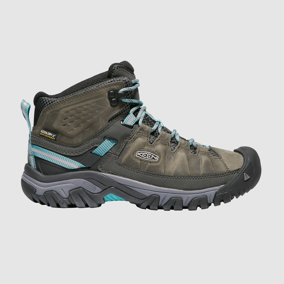 נעלי KEEN לנשים | Targhee III Mid - אפור/תכלת