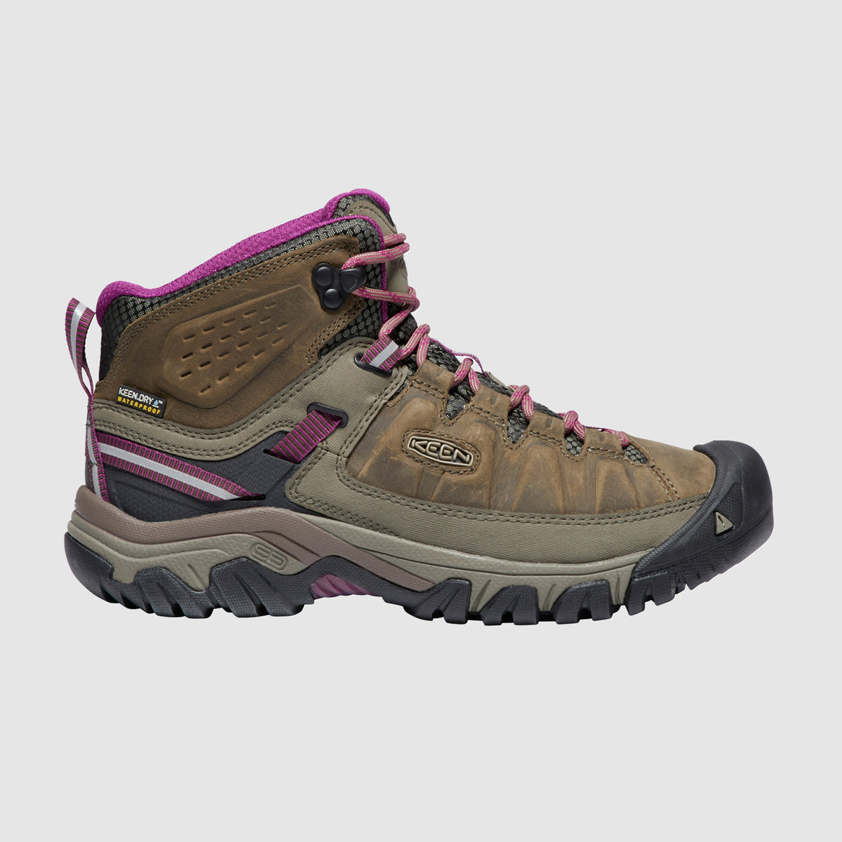 נעלי KEEN לנשים | Targhee III Mid - חום/סגול