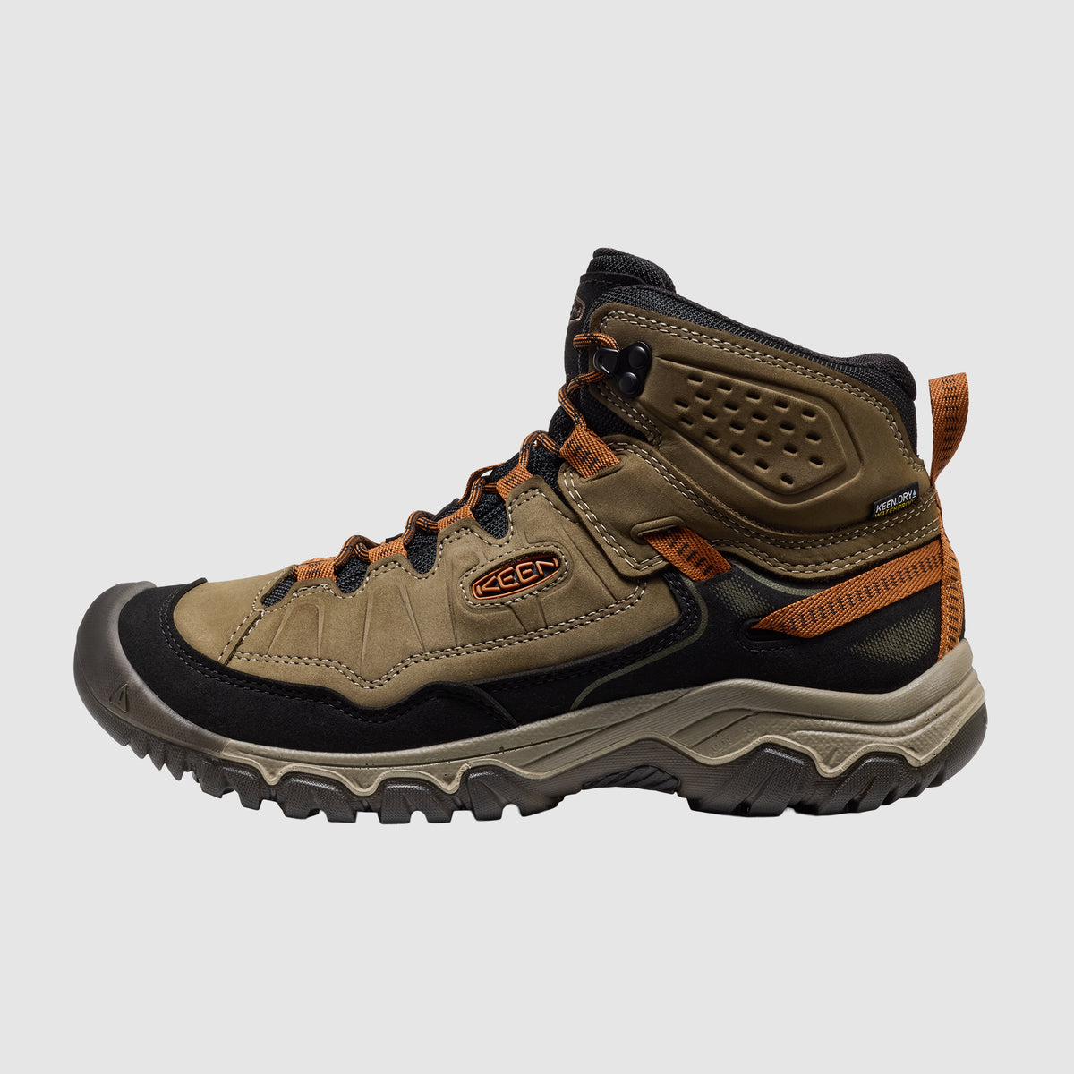 נעלי KEEN לגברים | Targhee IV Mid - ירוק זית