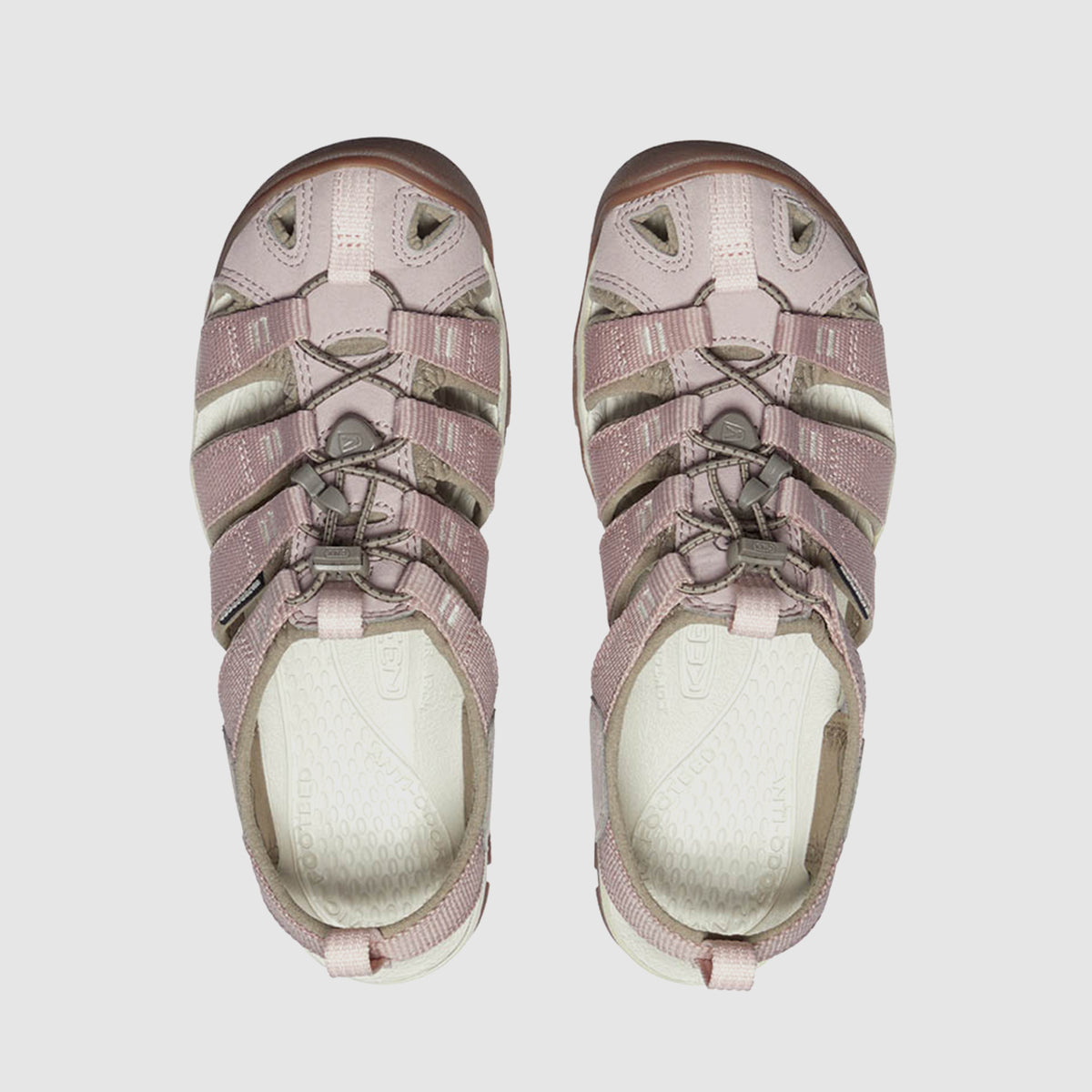 סנדלי KEEN לנשים Clearwater בצבע קנבס בהיר – תמונה 3