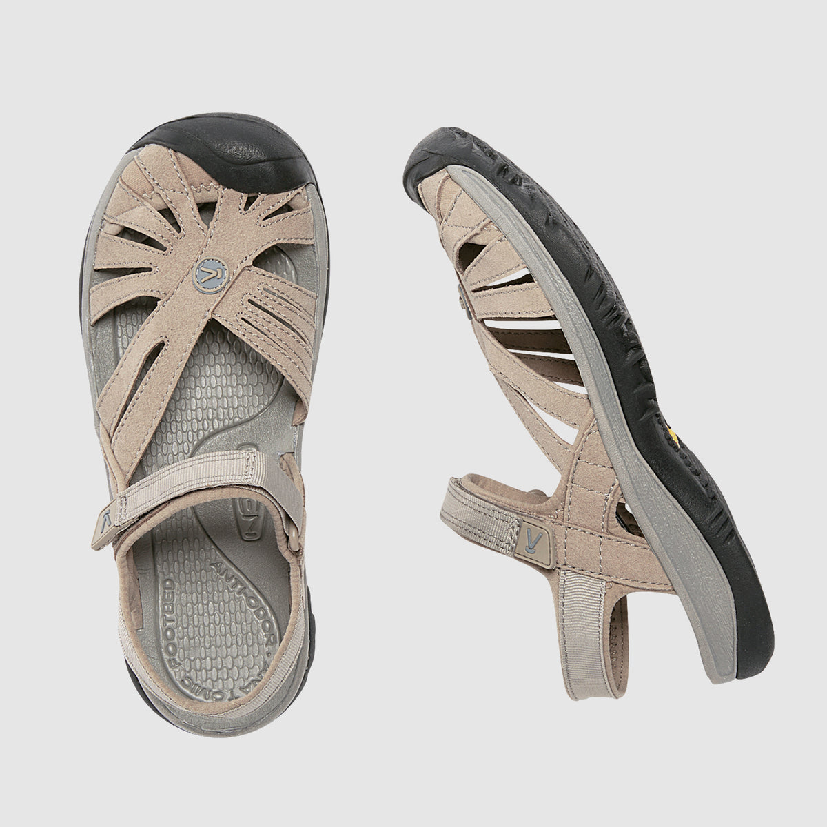 סנדלי KEEN לנשים Rose Sandal בצבע בז' כהה – תמונה 3