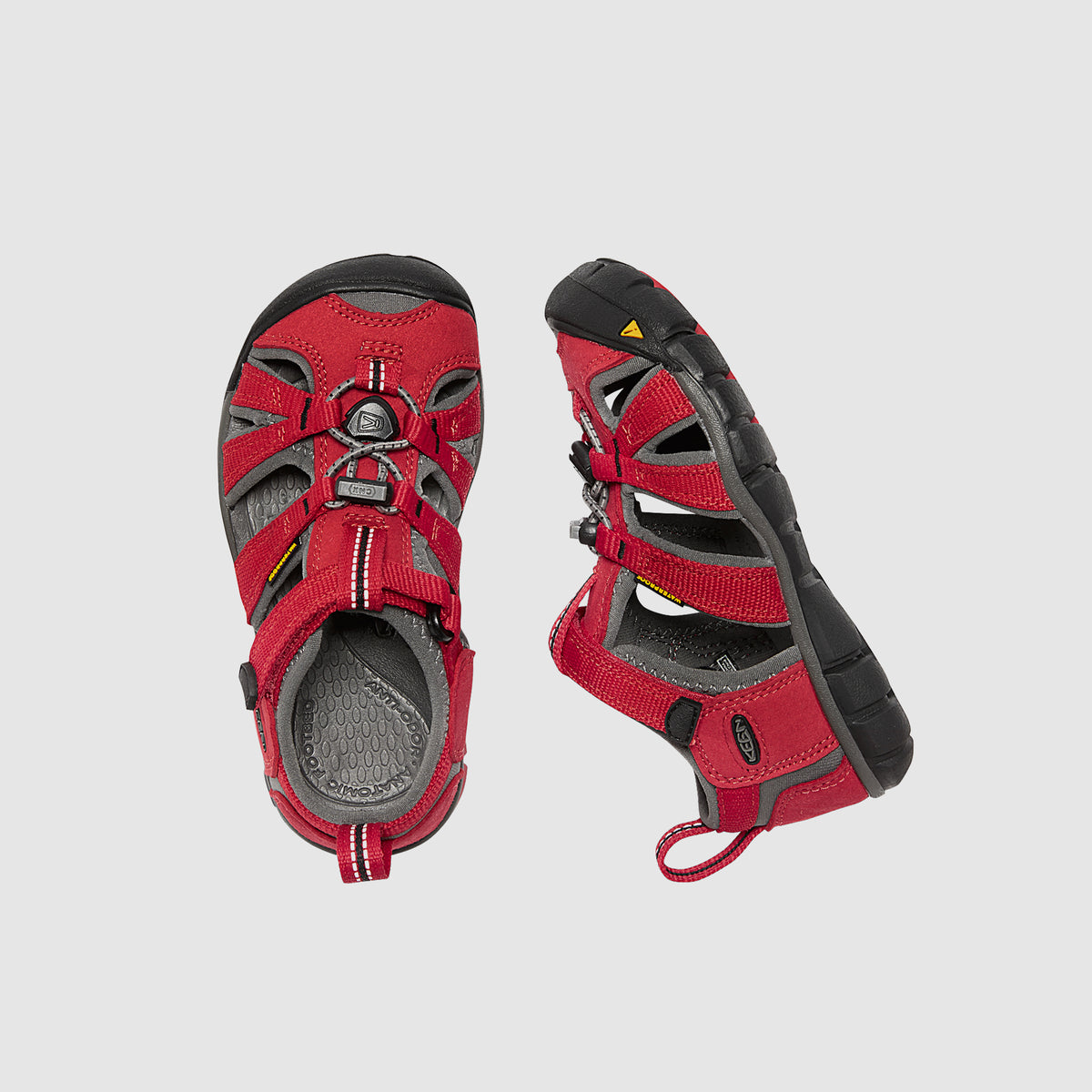 סנדלי KEEN לילדים Seacamp בצבע אדום – תמונה 3