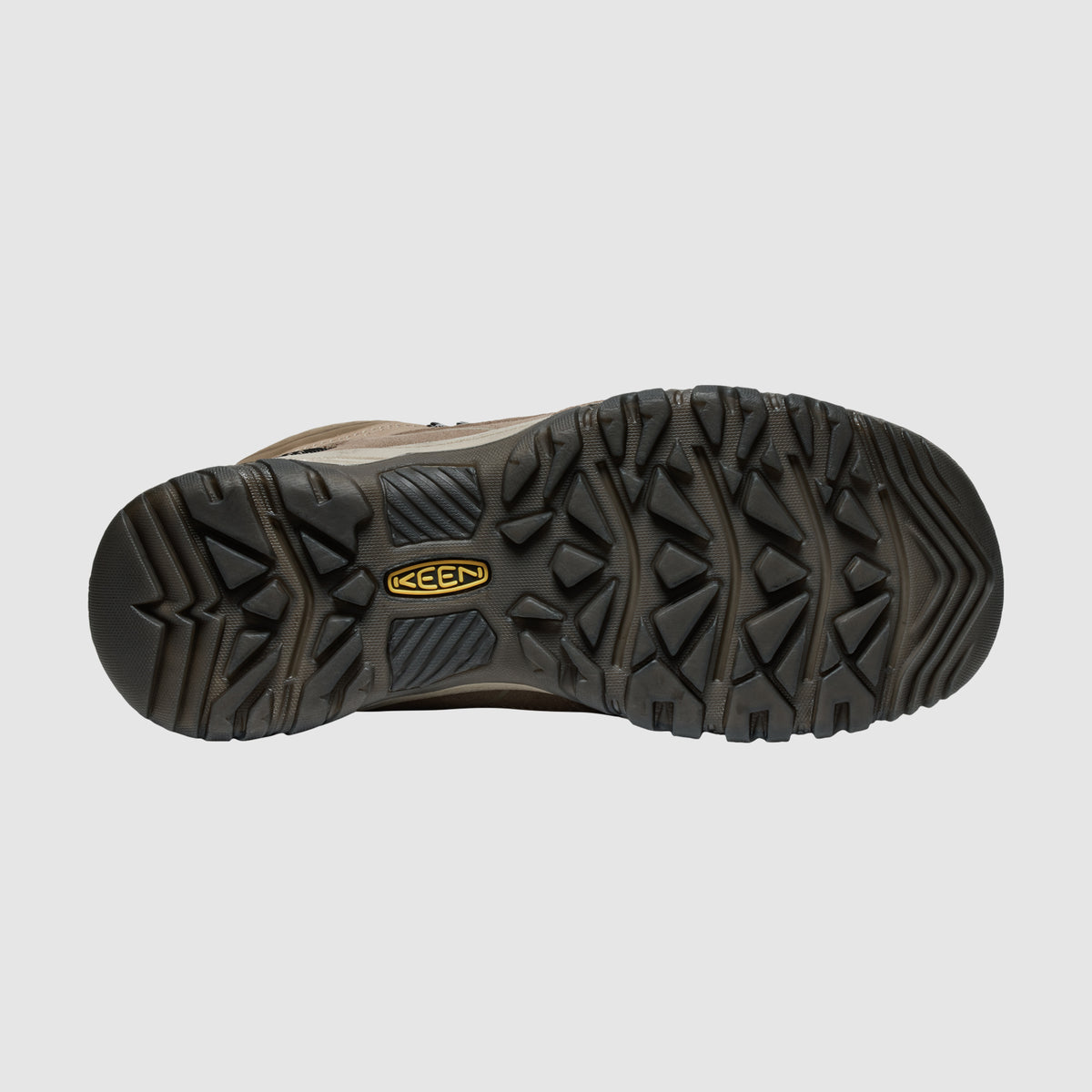 נעלי KEEN לגברים Targhee IV Mid בצבע חום בהיר – תמונה 6
