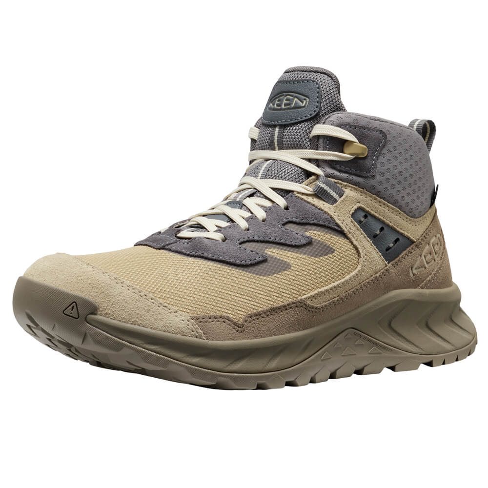 נעלי KEEN לגברים | Hightrail MID WP בז' אפור