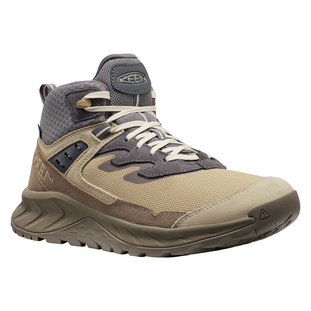 נעלי KEEN לגברים | Hightrail MID WP בז' אפור