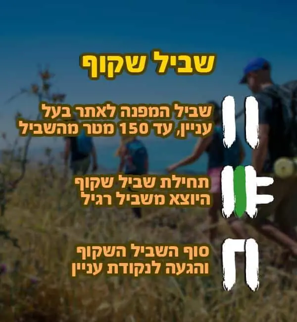 סימון שביל שקוף בטיולים עם תיקי טיולים ומערכות שתייה
